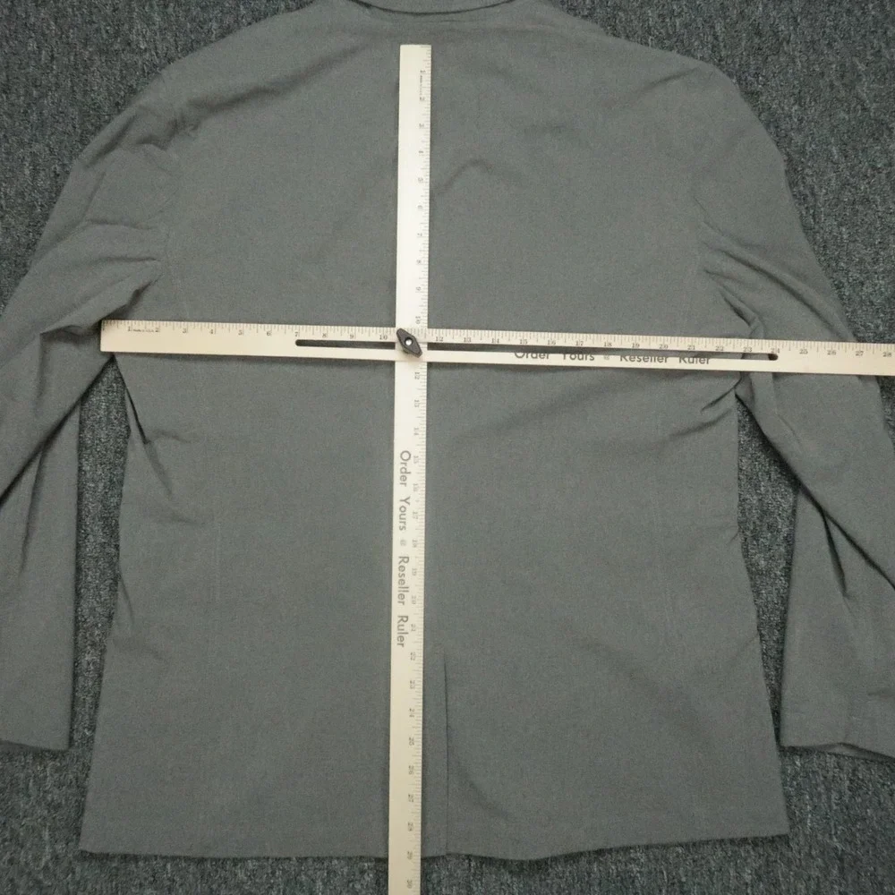 Eddie‎ Bauer Jacket Men 46 Gray Travex Voyager II Travel Blazer Vented NWT